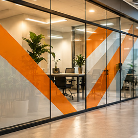 Vinyl sign and display installation